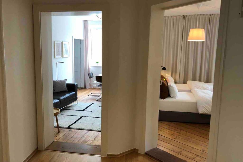 Charmant Leben Im Textilviertel - Stilvolle Wohnung - Zentral Und Ruhig Augsburg Eksteriør billede